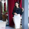 Chân váy bút chì trắng 2 lớp xẻ sau size M8 - Giá chỉ 185.000đ, giảm tới 23% 2