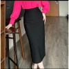 Chân Váy Bút Chì Umi Hàn Co Giãn Sẻ Sau Dài 90cm - Túi Thật, Giá ưu đãi 155k