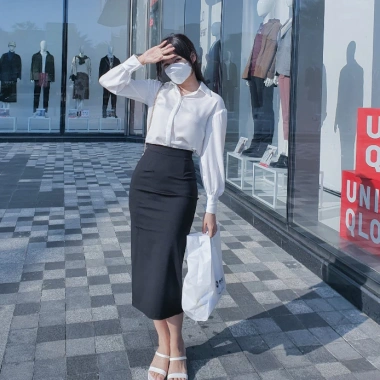 Chân Váy Bút Chì UMI Hàn Dài 80-90cm - Túi Chéo 2 Bên, Giá Giảm 174k 10 Chân Váy Bút Chì UMI Hàn Dài 80-90cm - Túi Chéo 2 Bên, Giá Giảm 174k 10