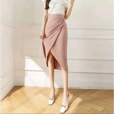 Chân Váy Bút Chì Vạt Tà 70cm 1 Lớp Vải Chéo Nhật - Công Sở Giá Ưu Đãi 175k