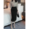 Chân Váy Bút Chì Xẻ Sau 2 Lớp Lót Full Màu Dài 70cm - Giá Sale 149.900 VND 10