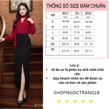 Chân Váy Bút Chì Xẻ Trước Nhúm Eo Che Khuyết Điểm Vitex Cao Cấp - 210.000₫