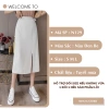 Chân váy bút chì xẻ trước NhunFashion Midi dài dáng suông cá tính sang trọng 139k 2