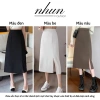 Chân váy bút chì xẻ trước NhunFashion Midi dài dáng suông cá tính sang trọng 139k 4