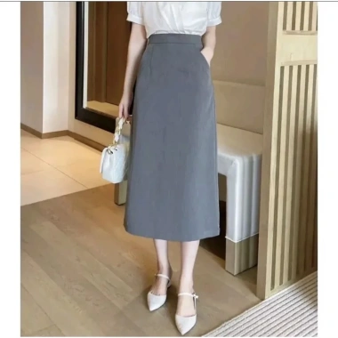 Chân Váy Chữ A Dài 80cm 2 Túi Chéo Vải Vitex Thời Trang Công Sở Nữ Giá 169k 5