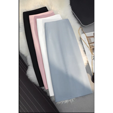 Chân Váy Chữ A Dài 80cm 2 Túi Chéo Vải Vitex Thời Trang Công Sở Nữ Giá 169k 8