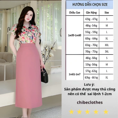 Chân Váy Chữ A Dáng Suông 80cm, 2 lớp Vitex Cao Cấp, Sẻ Sau và Túi - Giá 180.000đ