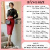 Chân Váy Công Sở Bút Chì Dài Gối Đỏ Lưng Cao Xẻ Sau Kiểu Hàn Quốc Vintage Cá Tính 240k 5