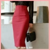 Chân Váy Công Sở Bút Chì Dài Gối Đỏ Lưng Cao Xẻ Sau Kiểu Hàn Quốc Vintage Cá Tính 240k 7