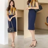 Chân Váy Công Sở Bút Chì Dáng Dài Gối Cao Cấp Xẻ Sau 2 Lớp 68cm Susuclothing Giá 197.500 VND 2