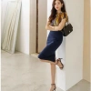 Chân Váy Công Sở Bút Chì Dáng Dài Gối Cao Cấp Xẻ Sau 2 Lớp 68cm Susuclothing Giá 197.500 VND 3