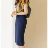 Chân Váy Công Sở Bút Chì Dáng Dài Gối Cao Cấp Xẻ Sau 2 Lớp 68cm Susuclothing Giá 197.500 VND 4