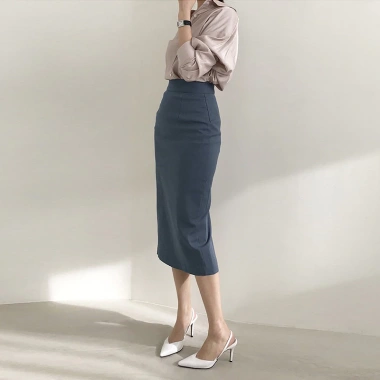 Chân Váy Công Sở Bút Chì Dáng Dài Lưng Cao Tôn Dáng - Giá chỉ 165.000 VND 7