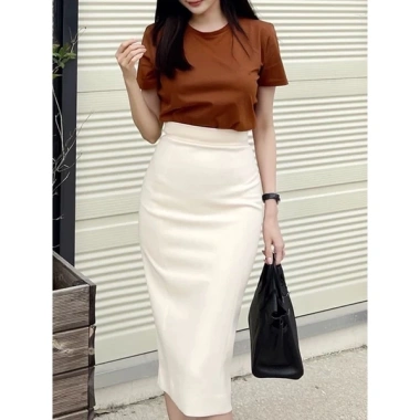Chân Váy Công Sở Bút Chì Dáng Dài Lưng Cao Tôn Dáng - Giá chỉ 165.000 VND 8