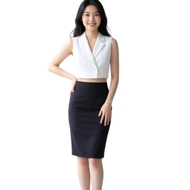 Chân Váy Công Sở Bút Chì Dáng Dài Madela Cạp Cao Ôm Vải Umi Hàn Giá 213.000₫