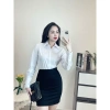 Chân Váy Công Sở Dáng Bút Chì Ngắn Ôm Có Túi Body Dài 45cm - Giá Ưu Đãi 116k 2