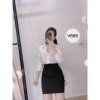 Chân Váy Công Sở Dáng Bút Chì Ngắn Ôm Có Túi Body Dài 45cm - Giá Ưu Đãi 116k 6