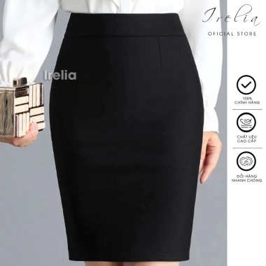 Chân váy công sở Irelia 4 chiều bút chín ngắn xẻ sau, chất liệu umi cao cấp co giãn, giá 235k 4 Chân váy công sở Irelia 4 chiều bút chín ngắn xẻ sau, chất liệu umi cao cấp co giãn, giá 235k 4