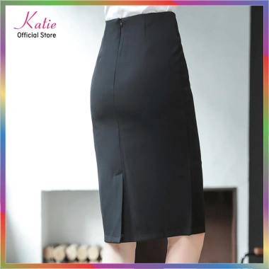 Chân Váy Công Sở KATIE Co Giãn Dáng Dài Bút Chì, Ôm Body, Big Size 80kg - 218.900₫