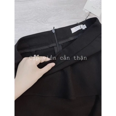 Chân váy công sở midi bigsize bút chì cách điệu vạt bèo - Giá ưu đãi 159.000₫ 7