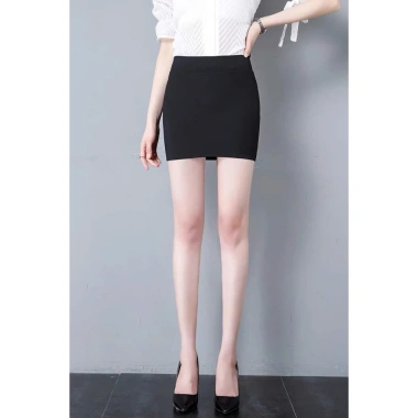 Chân váy công sở ngắn 35cm bút chì Umi hàn cao cấp co giãn 4 chiều Store LanAnh
