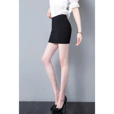 Chân váy công sở ngắn 35cm bút chì Umi hàn cao cấp co giãn 4 chiều Store LanAnh