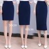 Chân váy công sở nữ bút chì Umi ôm dáng, xanh than-đen, xẻ tà sau - 128.000đ 3