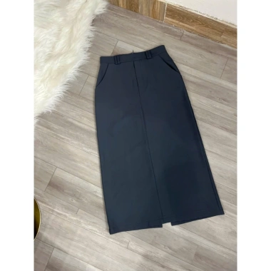 Chân váy công sở nữ HANA bút chì xẻ sau kèm đai ngẫu nhiên - Giảm giá, chỉ 195.000đ
