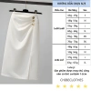 Chân Váy Công Sở Xẻ Tà 3 Cúc - Vitex Cao Cấp, Dáng Dài Ôm Xẻ Dùi, Giá 200.330đ 6