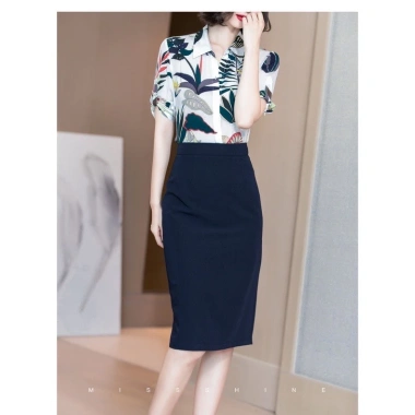 Chân váy công sở xẻ tà sau Umi bút chì co giãn ôm dáng - Giá chỉ 99.000₫ 6