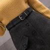 Chân váy dạ công sở đen size L - Giá ưu đãi 295k, giao nhanh 10-12 ngày 4