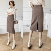 Chân váy dài công sở BIG SIZE C109 xẻ sau - Giá giảm 150k, chất liệu thoáng mát