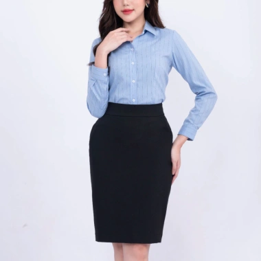 Chân váy dài nữ CVW‑R01 Thái Hòa cotton mềm mại, vải trơn 1 lớp, đa màu thời thượng - Giá chỉ 193.500₫