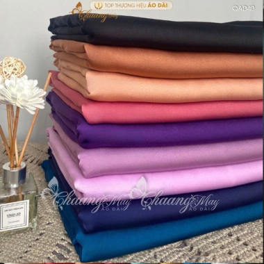 Chân váy đầm đụp áo dài cách tân lụa Ngọc Satin xòe rộng tiệc QAD40 giá 307.627 VND