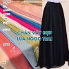 Chân váy đầm đụp áo dài cách tân lụa Ngọc Satin xòe rộng tiệc QAD40 giá 307.627 VND 9