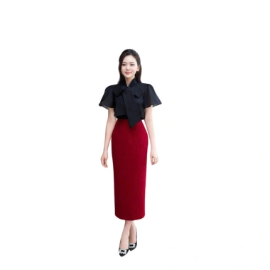 Chân Váy Dáng Bút Chì Dài 80-90cm Cạp Liền Tôn Dáng Thời Trang Hàn 179.550₫