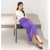 Chân Váy Dáng Bút Chì Suông Nhẹ Dài 90cm 2 Lớp, Sẻ Sau, Túi Vitex - 166.300₫