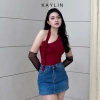 Chân váy jean KAYLIN basic N1.971 - trẻ trung, giảm giá 23% chỉ 430.000 VND 4