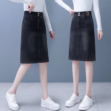 Chân váy jean phong cách Hàn Quốc chất đẹp, chỉ 199.000 VND giảm từ 244.770 VND 7 Chân váy jean phong cách Hàn Quốc chất đẹp, chỉ 199.000 VND giảm từ 244.770 VND 7