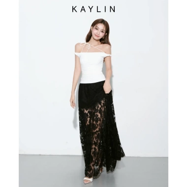 Chân Váy KAYLIN Faye Skirt tuyết hoa 2 lớp lưới hoa nhẹ nhàng BST Hè 2.025 - 420.000 VND