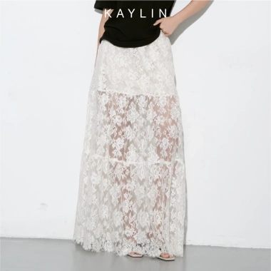 Chân Váy KAYLIN Faye Skirt tuyết hoa 2 lớp lưới hoa nhẹ nhàng BST Hè 2.025 - 420.000 VND