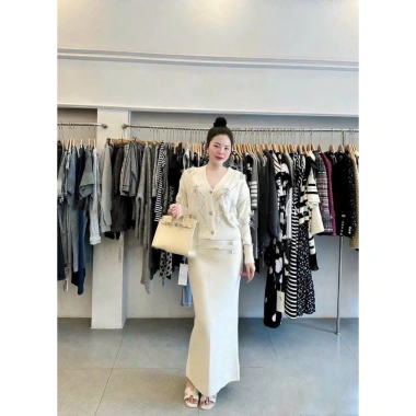Chân Váy Len Dài Ôm Body Dáng Bút Chì – Lông Thỏ Fresize Mềm Mịn, Hàn Quốc Sang Chảnh – Giá 305k (đc từ 396k) 3