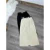 Chân váy midi bút chì Bảo Khánh Shop xẻ sau, túi sườn kèm đai - chỉ 196k 2
