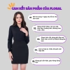 Chân váy midi nữ Thái Hòa cotton vải trơm dáng bút chì ôm body, giá ưu đãi 195.650₫ 8