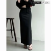 Chân váy nỉ len dài cạp chun xẻ tà sau BIGSIZE Banamo Sài Gòn Giá chỉ 139k 7