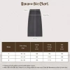 Chân váy nữ BIGSIZE Banamo nỉ len dài cạp chun xẻ tà sau Hàn Quốc giá 159k 3
