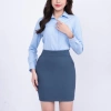 Chân váy nữ bút chì CVW-R01 cotton tự nhiên, dài ngắn 1 lớp, Thái Hòa - Giá ưu đãi 197.800₫ 7