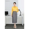 Chân váy nữ công sở LALULILL dáng đứng 78cm xẻ trước đính hàng cúc Giá 319.000₫ 3