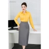 Chân váy nữ công sở LALULILL dáng đứng 78cm xẻ trước đính hàng cúc Giá 319.000₫ 8