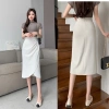 Chân váy ôm công sở SUTANI V01 kiểu bút chì, cạp xếp ly, thon gọn - 215k VND 4